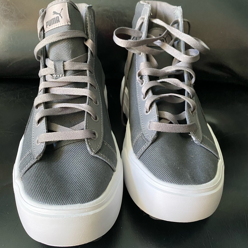 NWOT PUMA Kaia mid castlerock gum shoe size 9.5 USA UK 7 - Picture 3 of 5